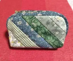 ハンドメイド パッチワーク ポーチ 小物入れ