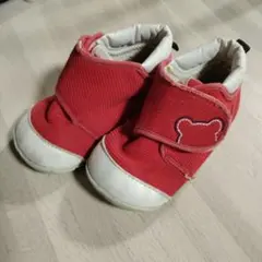 ミキハウス ベビーシューズ レッド 13.0