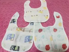 動物と果物プリント スタイ3枚セット