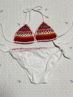 Separates Bikini Swimsuit, Crochet Style, Women's Swimsuit, Size 9M