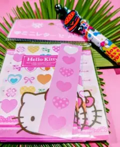 HelloKitty ハローキティ ミニレターとシャーペンセット 平成レトロ