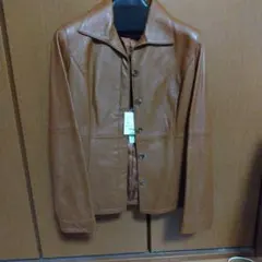 Private Label ブラウンレザージャケット Mサイズ