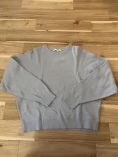 ユニクロ　Cスムースコットンクルーネックセーター