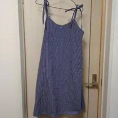 Ray Cassin チェック柄 キャミワンピース 　レディース　フリーサイズ