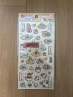 ハムちゃん商店街 シール 平成レトロ