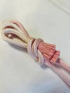 帯締め ピンクのグラデーション