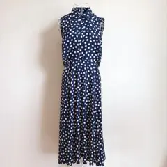美品✨Plage 定価2.8万円 ワンピース ドット 総柄 人気 完売品 - メルカリ