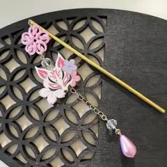 ❤️ 簪 かんざし きつね 桜 水引 祭り 花火 和装 浴衣 ハンドメイド 