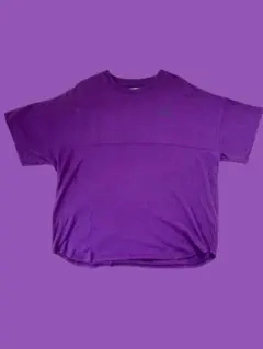 CAMP7エンボスロゴTシャツ パープル Mサイズのサムネイル