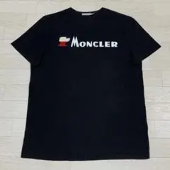 3054【QR確認済】モンクレール ビッグロゴ＆トリコロールワッペン T 
