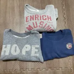 80 男の子　トレーナー　長袖　保育園着　秋冬服　子供服　まとめ売り