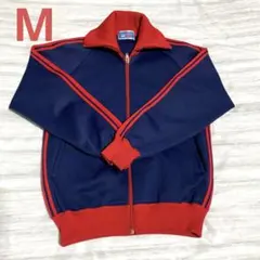 秋冬　レディース　ジャージ　ネイビー✖️レッド