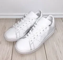 22.5cm 良品 adidas オリジナルス スタンスミス トリプルホワイト