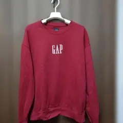 美品★GAP 赤 裏起毛 スウェット Mサイズ