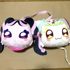 キミとアイドルプリキュア　肩掛けぬいぐるみバッグ　プリルン　メロロン