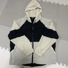 ナイロンジャケット 白黒 ジャンパー 薄手 アクター