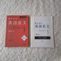 大学入試問題集 関正生の英語長文ポラリス[1 標準レベル]