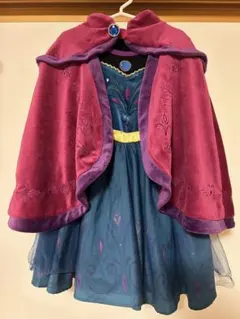 アナ雪　エルサ戴冠式　ドレス110ケープ100セット　リトシー　しまむら