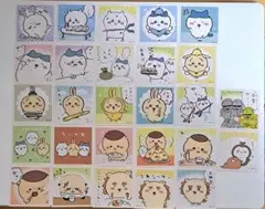 27枚　ちいかわシールガムコレクションNo.6～50ハチワレうさぎくりまんじゅう