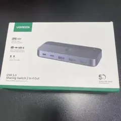 UGREEN USB 3.0 Sharing Switch 2 In 4 Out