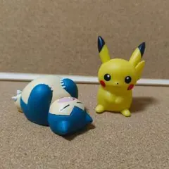 ☆ポケセン限定☆ゆびにんぎょうコレクション ピカチュウ カビゴン まとめ売りのサムネイル
