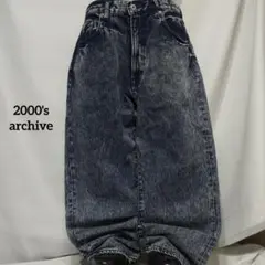 2000's archive grunge buggy denim y2k