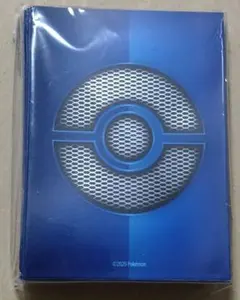 【新品・匿名配送】海外限定 モンスターボール ブルー デッキシールド 65枚