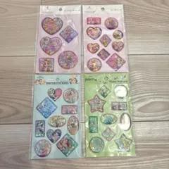 セリア　ウォーターシール　ラプンツェル　ピーターパン　プリンセス　ディズニー
