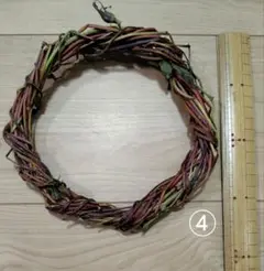 朝顔のツル リース　1組