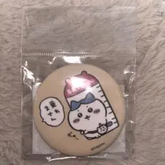 ちいかわらんど 缶バッジ 乗れません ハチワレ