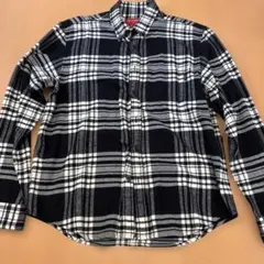 Supreme フード付き ネルシャツ チェック柄 - メルカリ