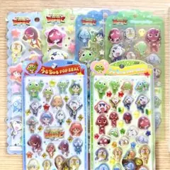もち様専用 韓国限定 ケロロ軍曹 3種セット ぷっくりシール 5サイズ