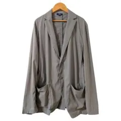 アイテムズアーバンリサーチ テーラードジャケット L グレー 薄手 春 メンズ