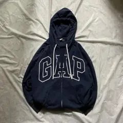 00s OLD GAP ジップパーカー y2k グランジ archive 短丈