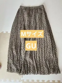 GU ヒョウ柄　スカート Mサイズ