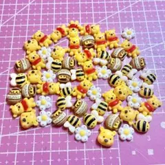 ネイルパーツ☆50個以上☆プーさん