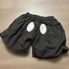 ミッキーマウス ハーフパンツ 黒　リトシー