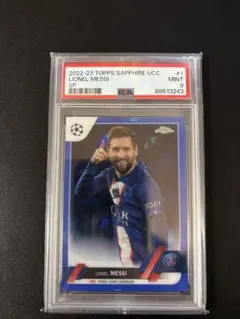 【PSA9】メッシ [SP] 22-23 topps sapphire ucc