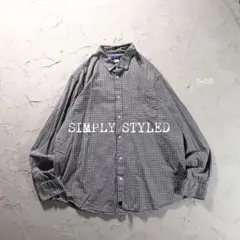 SIMPLY STYLED 長袖シャツ ミニチェック