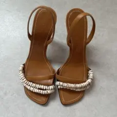 CELINE セリーヌ シェル装飾 サンダルのサムネイル