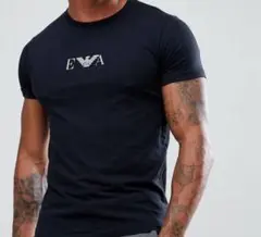 ブラック【Ｌサイズ】アルマーニ　EMPORIO ARMANI　半袖Tシャツ