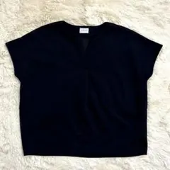 green label relaxing 半袖シャツ ネイビー Lサイズ相当