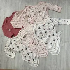 ユニクロ　ロンパース肌着　ミッフィ　６枚セット　サイズ80
