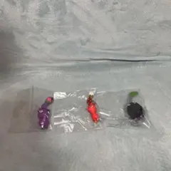 ピクミン マスコット＆フルーツグミ2 赤・紫・岩ピクミン 3個セット