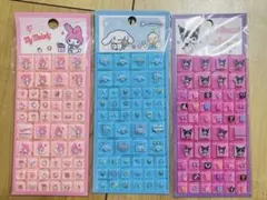 タイルシール ブロックシール 산리오 海外正規品 3点
