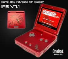 ゲームボーイアドバンスSP GBASP IPS V7.1 フルスクリーン 動作品