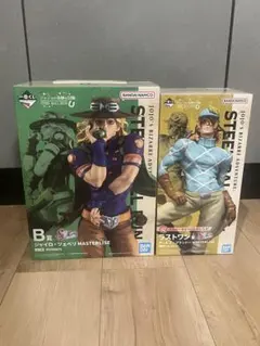 一番くじ ジョジョ A賞 ジョニィ B賞 ジャイロ フィギュアセット