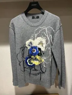 CABANE de ZUCCA 花柄刺繍 ニットセーターのサムネイル