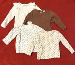 ベビー80cm 長袖トップスセット