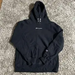 Champion EMODAコラボフード付きパーカー 黒